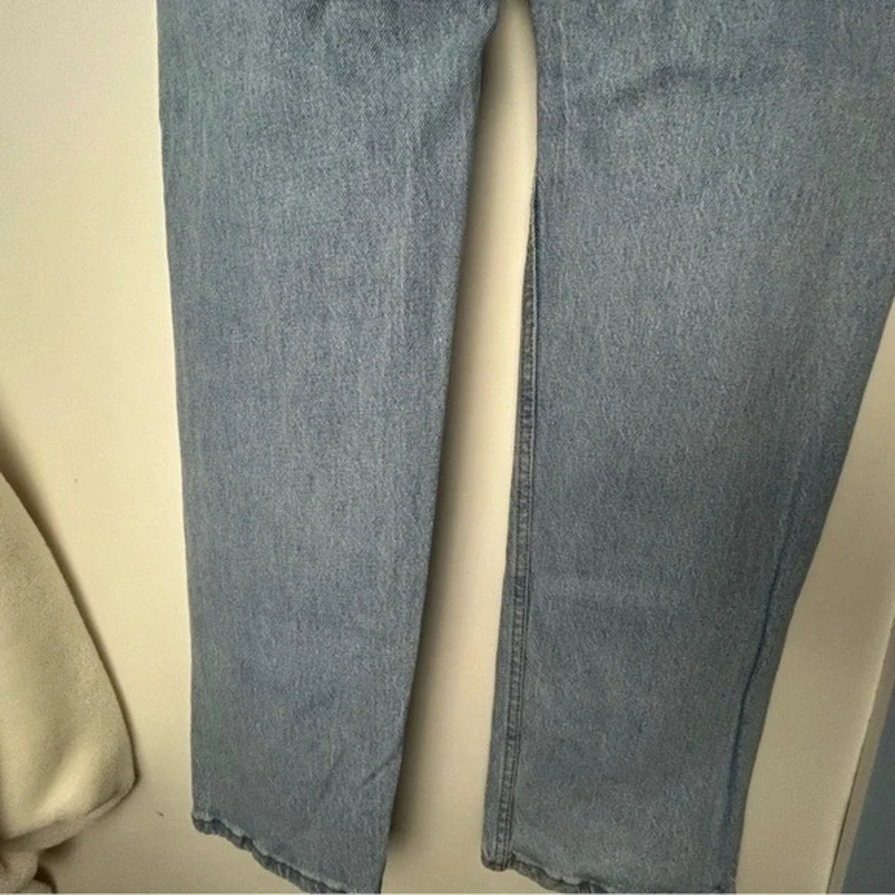 Levi's 505 Light Blue Straight Jeans Timeless‎ Style 38X32 Men's